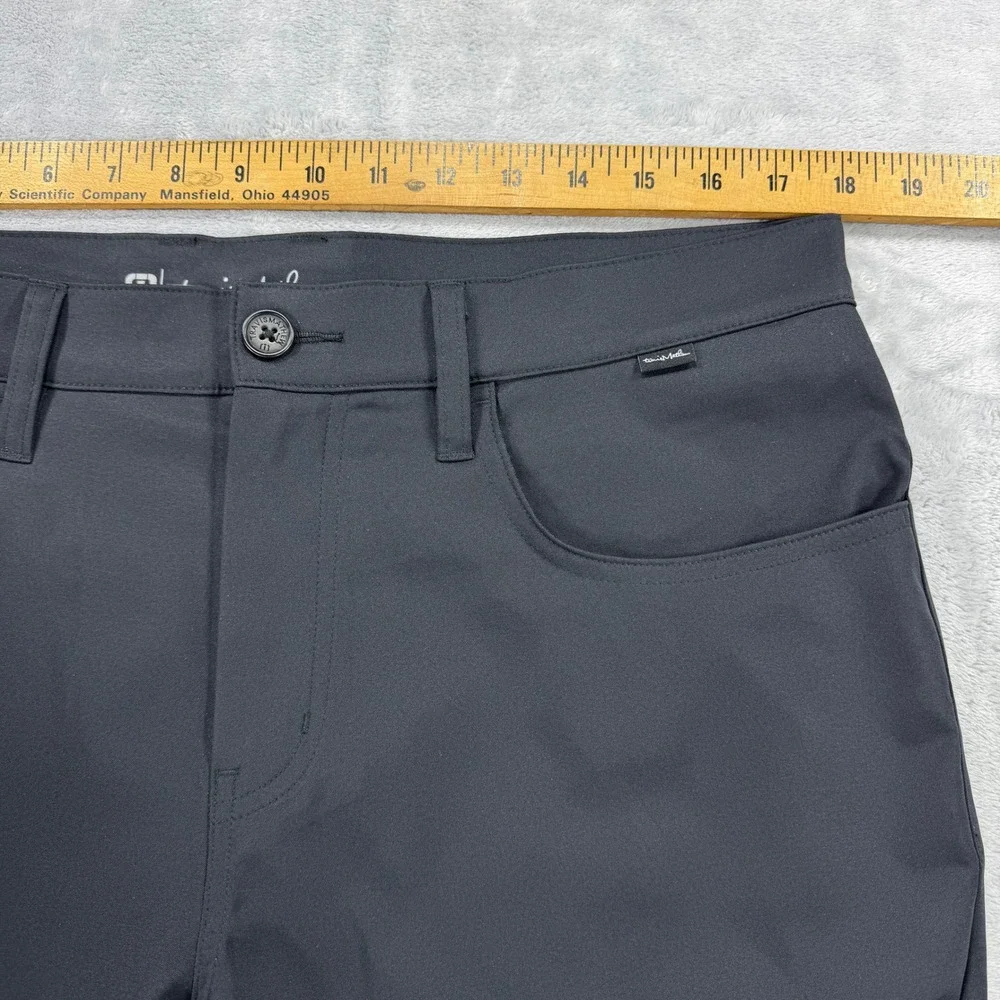 TRAVIS MATHEW Open To Close Performance Golf Pants Mens‎ 34 (Fits 36x28.5) Black